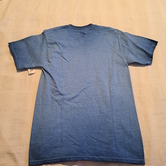 Disney Parks Lilo & Stitch "Stitch' size small men's or women's blue shirt, New - Picture 2 of 5